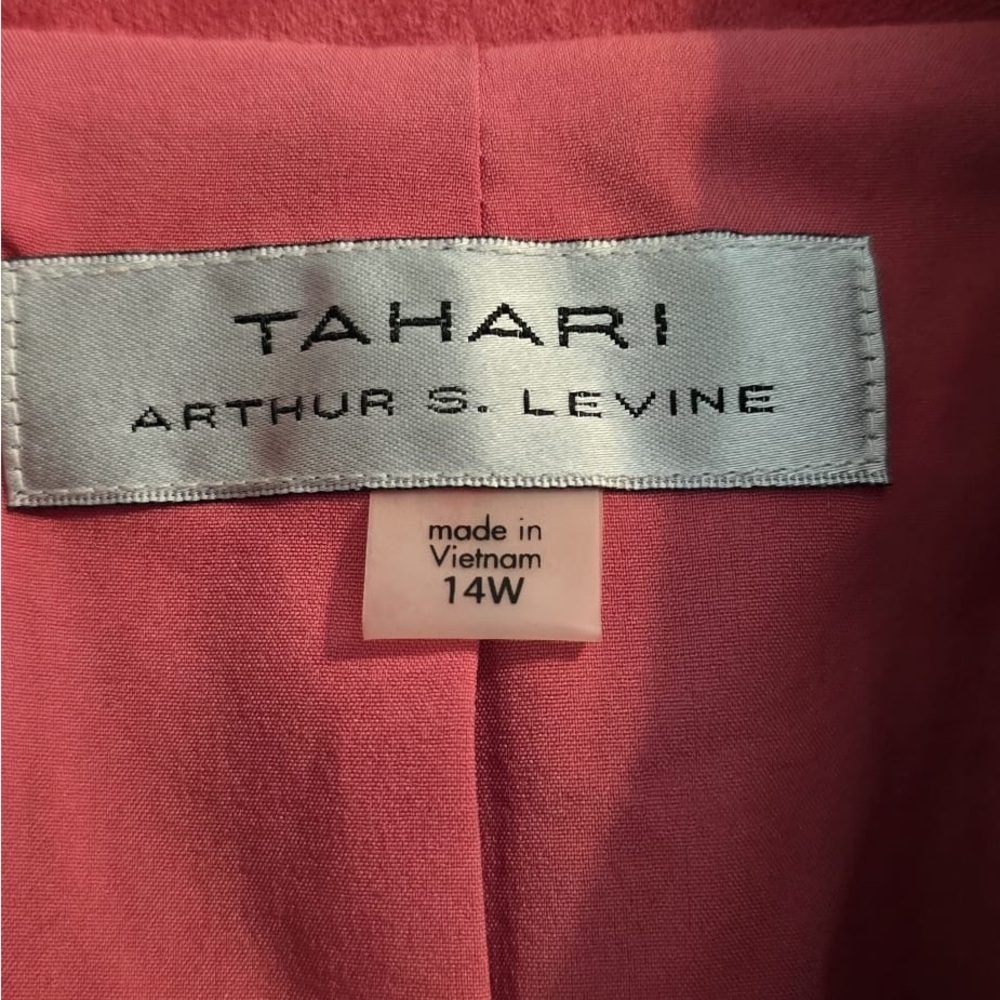 Tahari Bold Red Women's Blazer - Picture 7 of 10